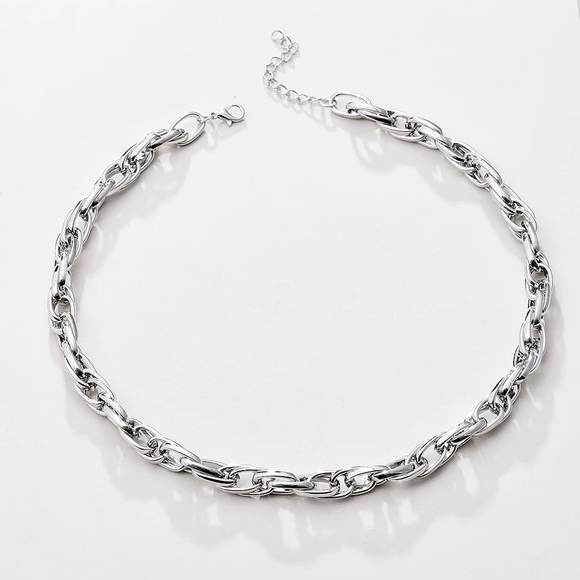 Boho Necklace Vintage Dark Silver Pendant - Picture 2 of 10